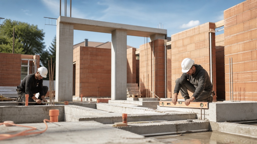 Étapes du gros œuvre : l'ordre exact du chantier pour éviter les erreurs coûteuses
